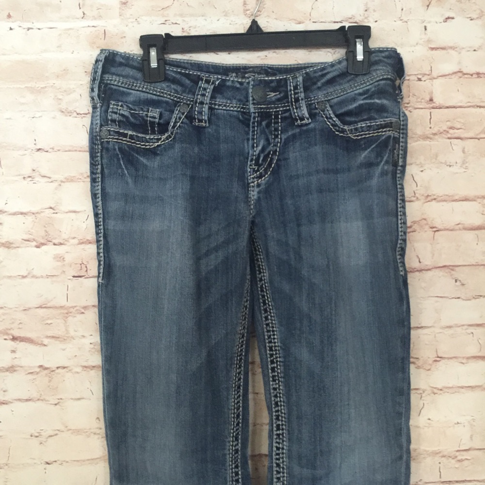• Silver Suki • Straight Leg Jeans Size 29 x 34 - Picture 4 of 7