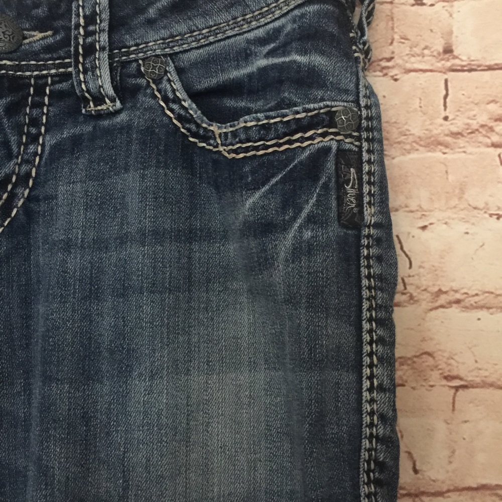 • Silver Suki • Straight Leg Jeans Size 29 x 34 - Picture 7 of 7