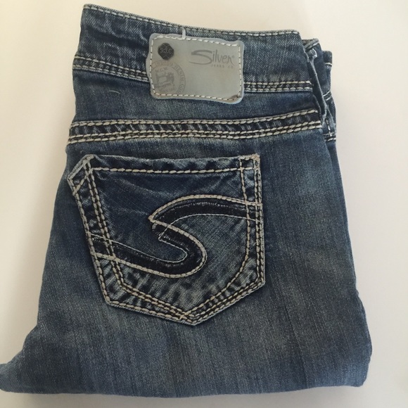 • Silver Suki • Straight Leg Jeans Size 29 x 34 - Picture 5 of 7