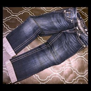 Miss Me Cropped Jeans sz 26