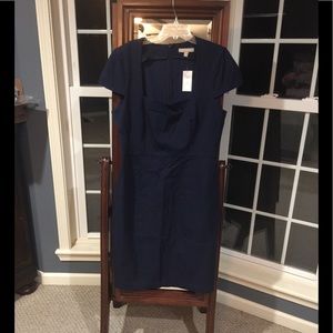 Banana Republic dress—16 navy blue