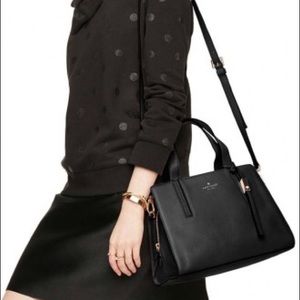 Kate Spade Grey Street Dominique Black Satchel Kate Spade Grey Street Dominique Black Satchel