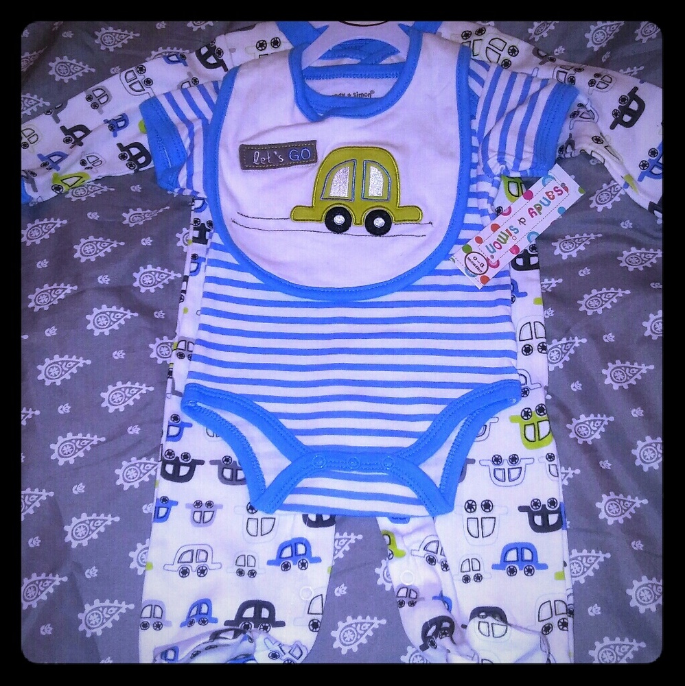 3 piece pajama set