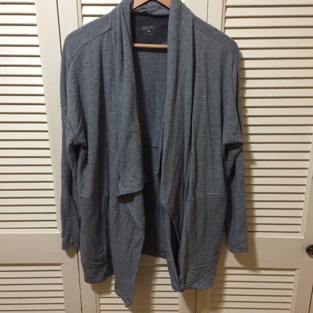 Calvin Klein Performance Open Cardigan. Size M.