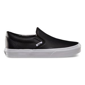 Slip on leather vans