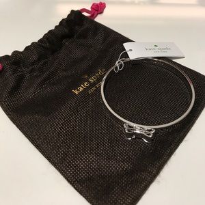 Kate Spade Moon River Bangle - Silver