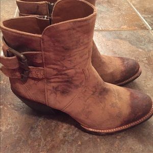 Lucchese Floral Bootie