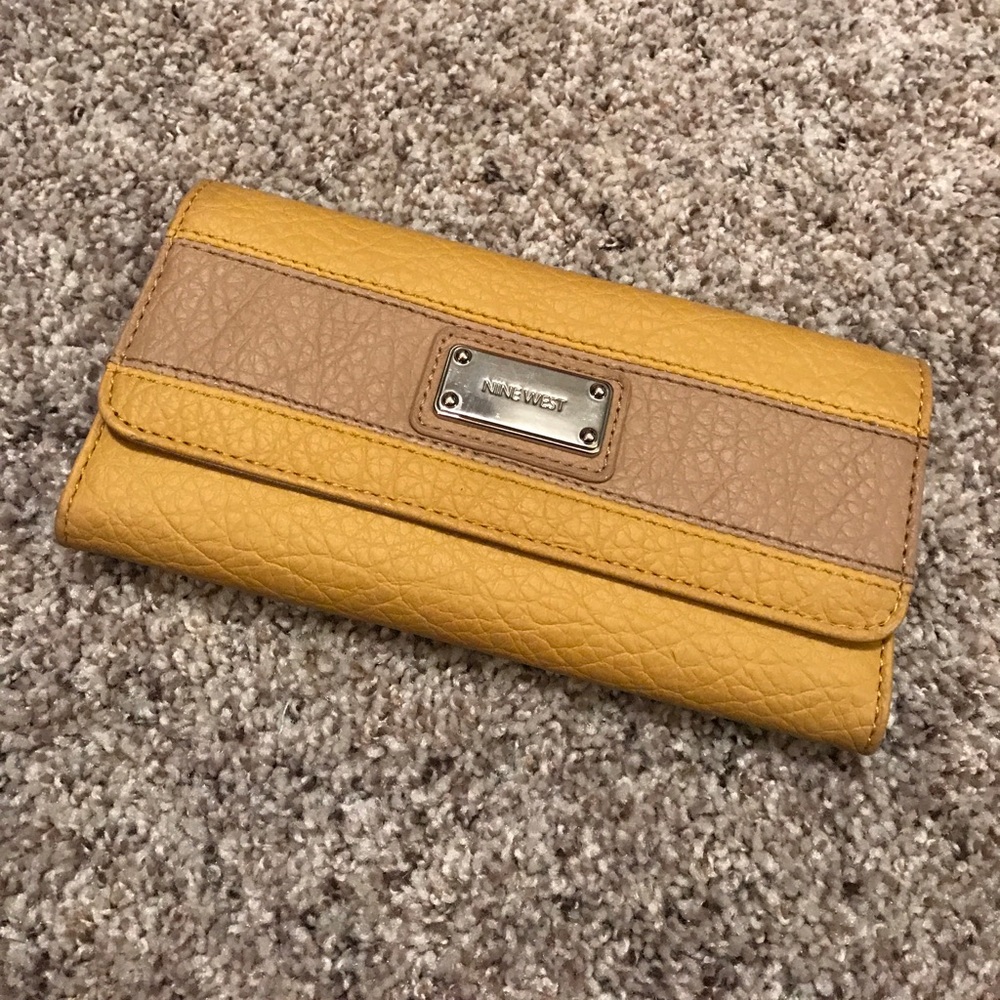 Nine West Mustard/Camel Wallet