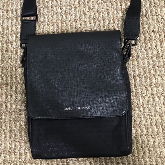 armani exchange messenger bag