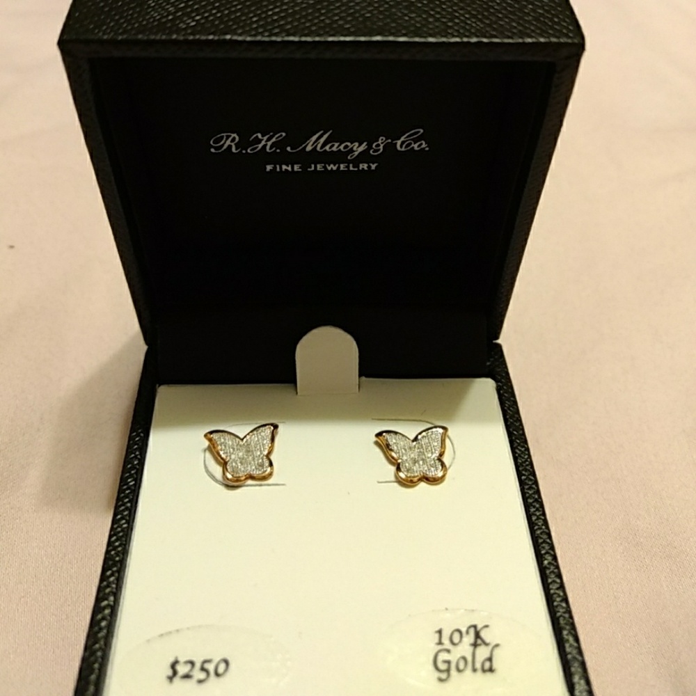 Butterfly earrings