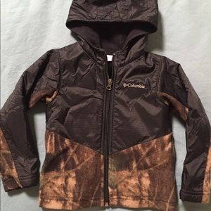 Columbia camo coat