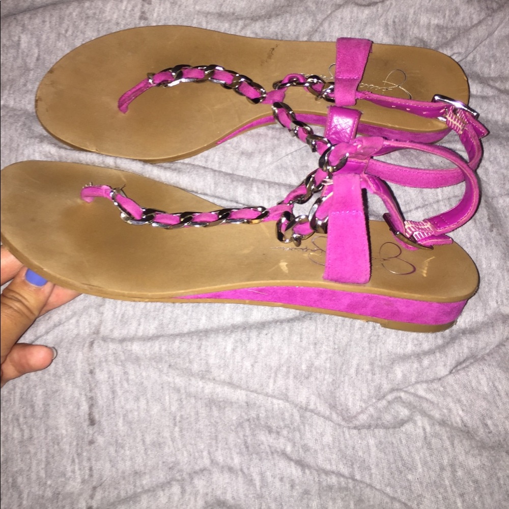 JESSICA SIMPSON sandals size 6.5 - Picture 2 of 3