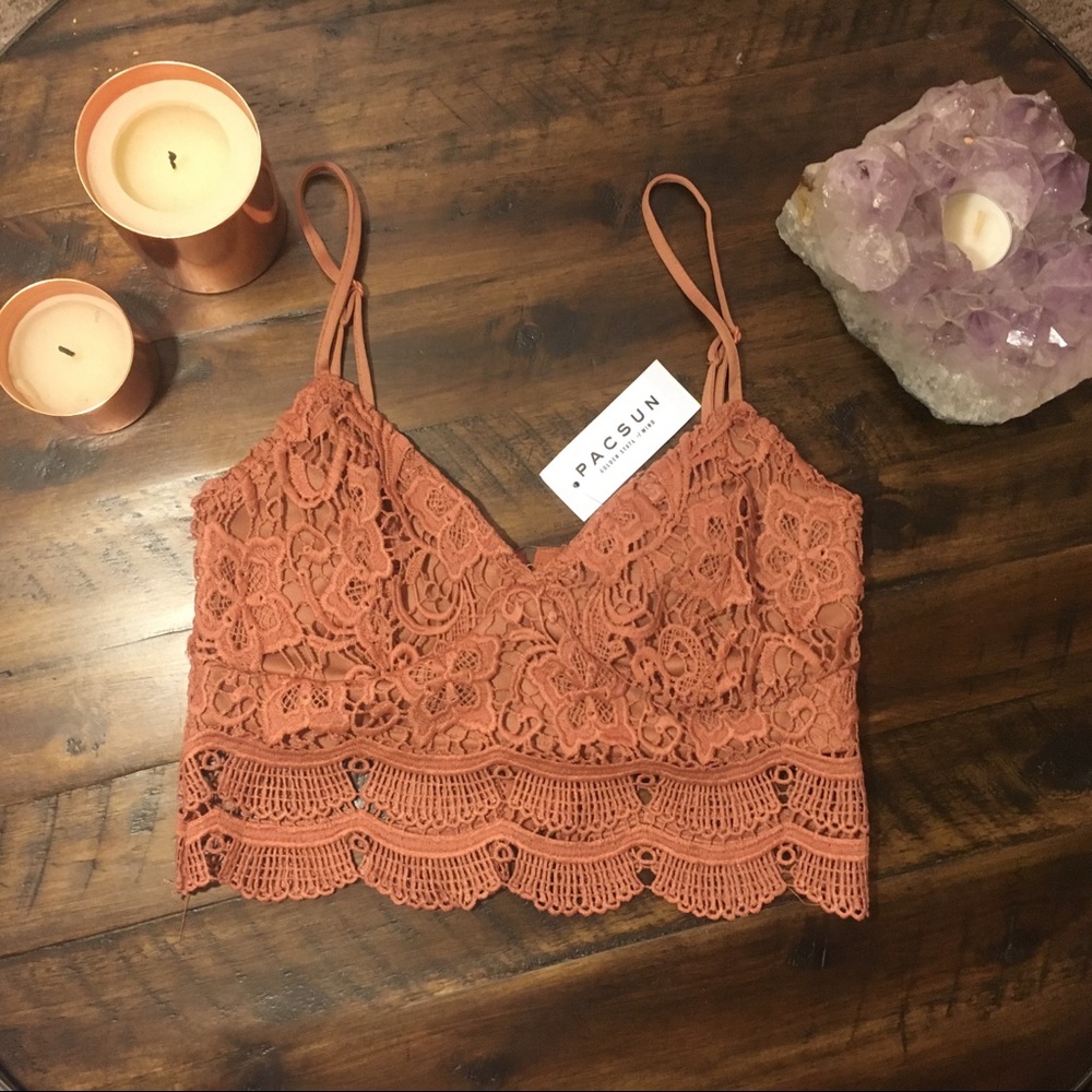 ❌SOLD ❌NEW PacSun Lace tank