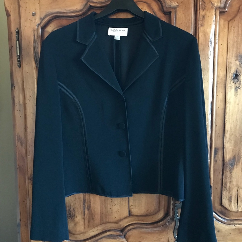 Emanuel Ungaro black blazer