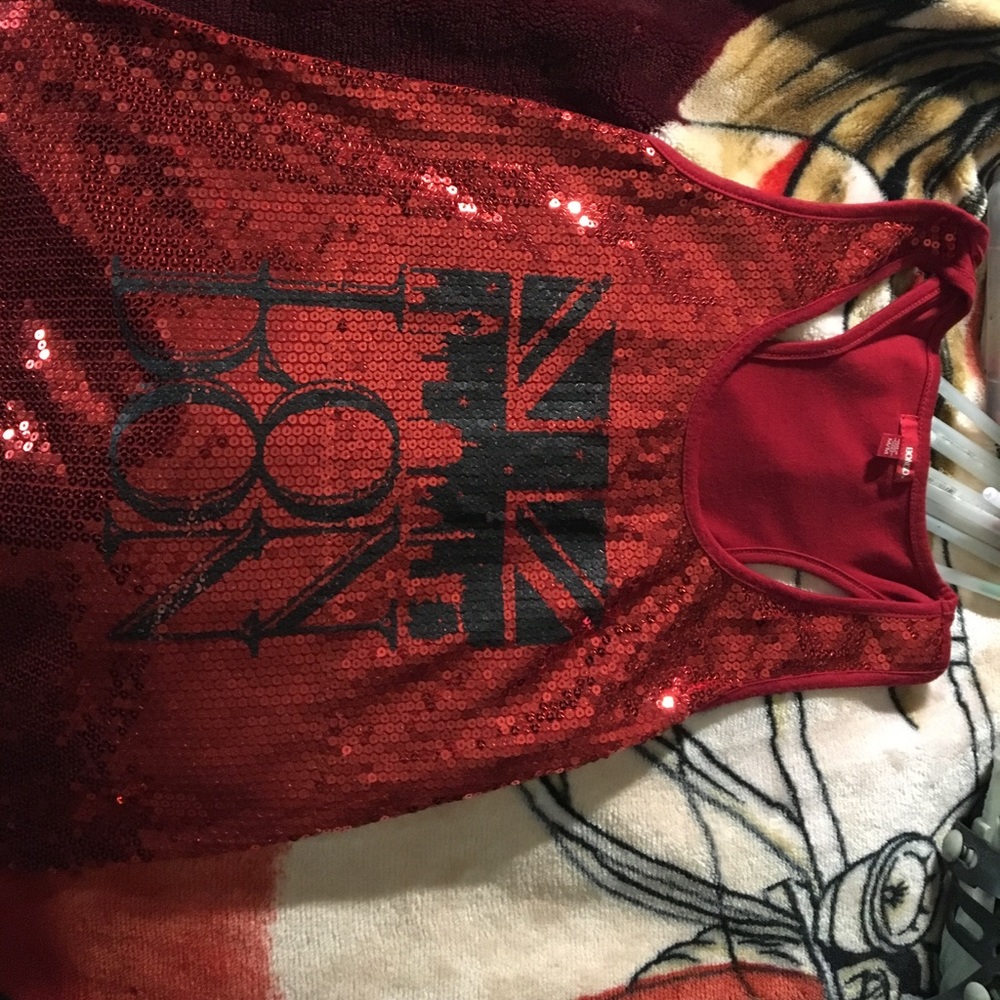 Sparkly tank