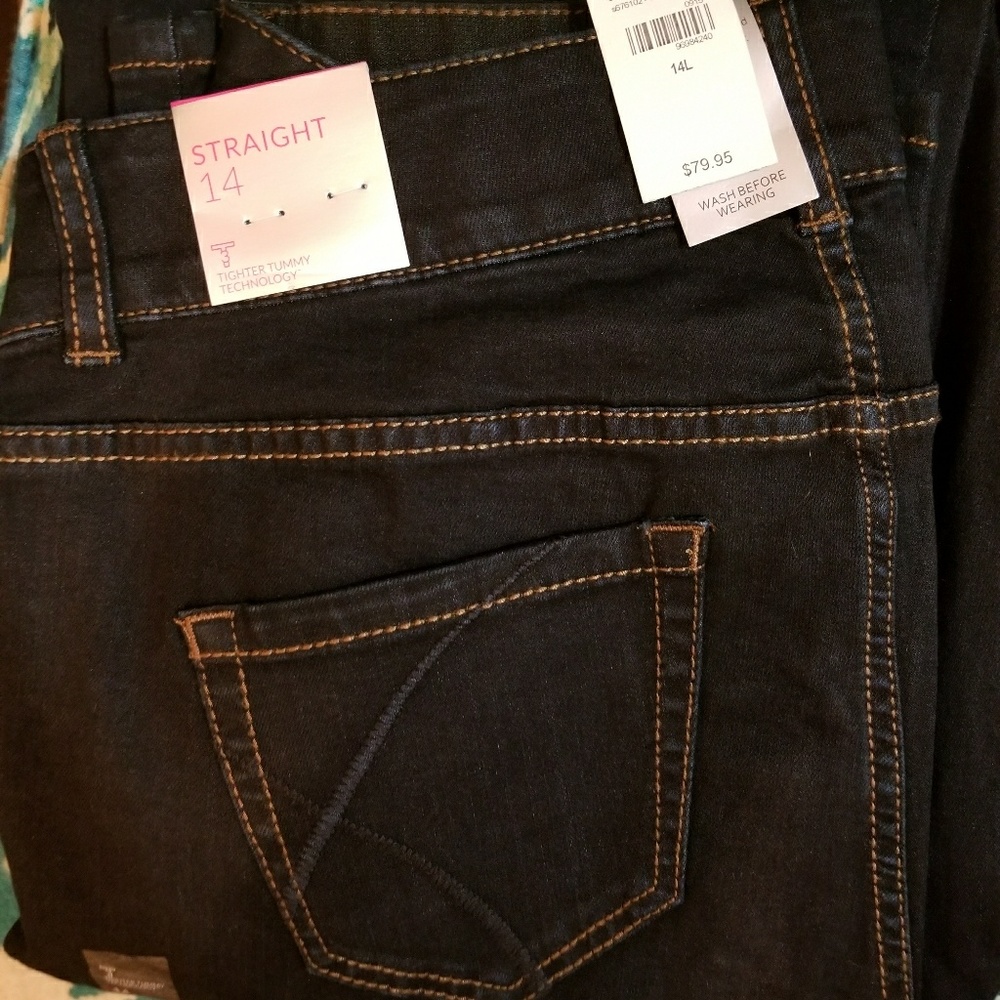 Lane Bryant Jeans Straight 14 NWT