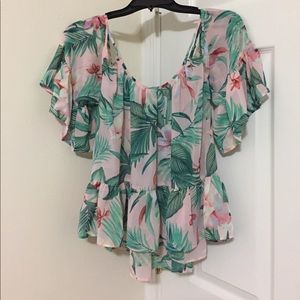 F21 Off The Shoulder Top. Small