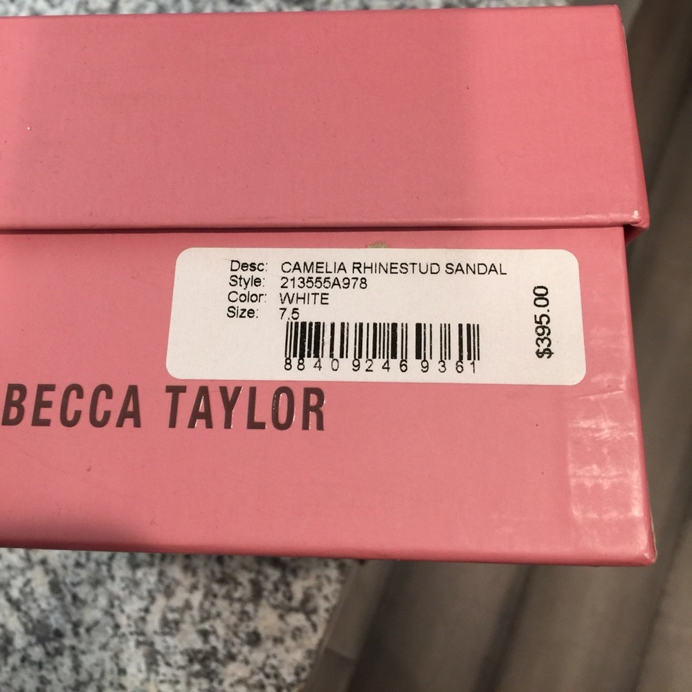 Rebecca Taylor Camelia Rhinestud Sandal - Picture 6 of 6