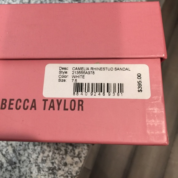 Rebecca Taylor Camelia Rhinestud Sandal - Picture 6 of 6