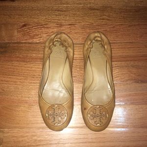 Tory Burch Tan Flats