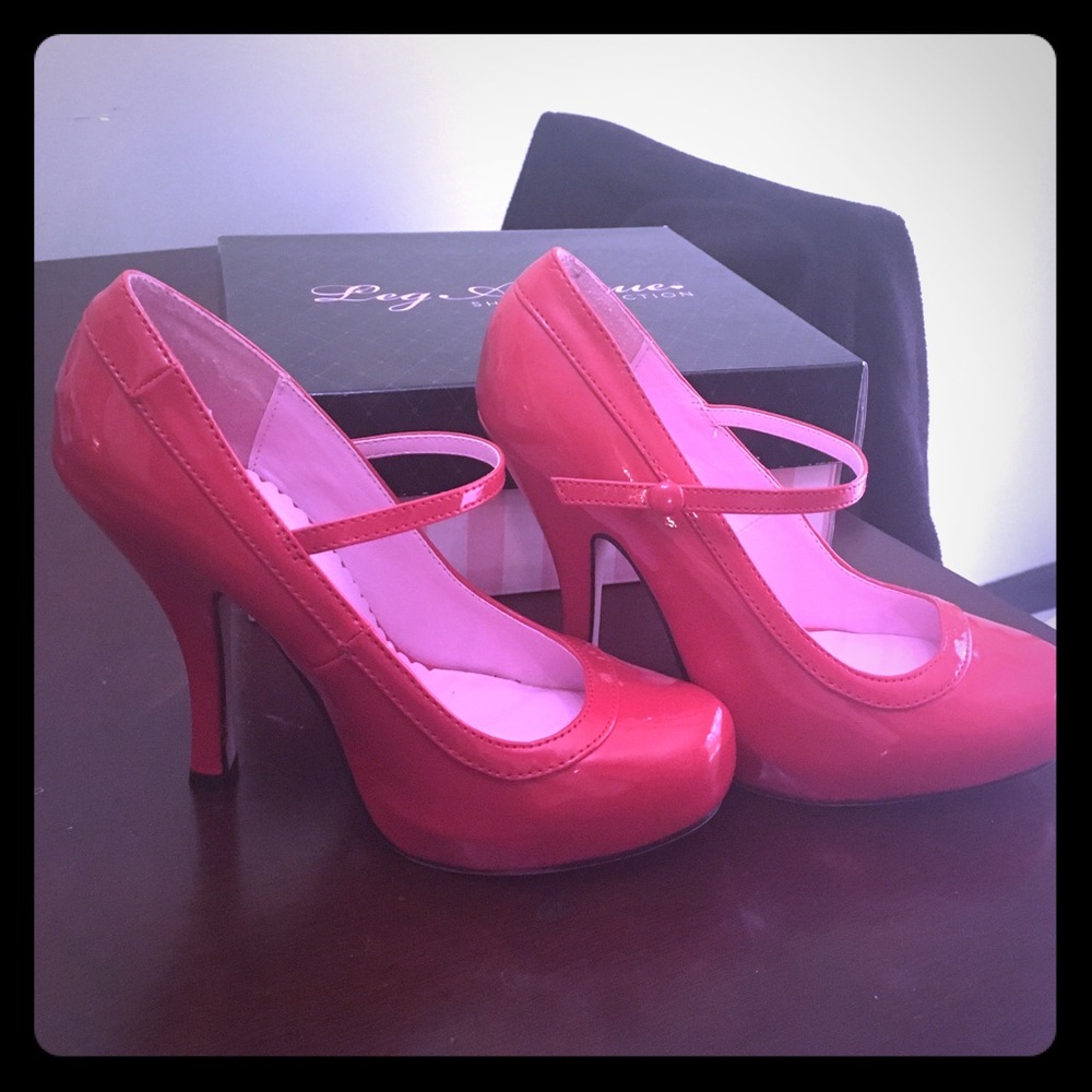 Leg Avenue Red Heels