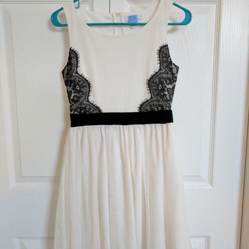 White Evening Dress