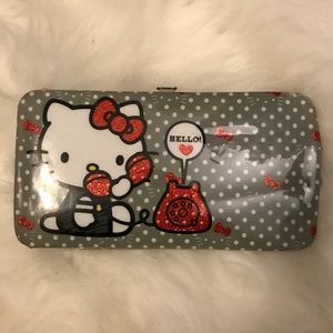 Hello kitty hard wallet