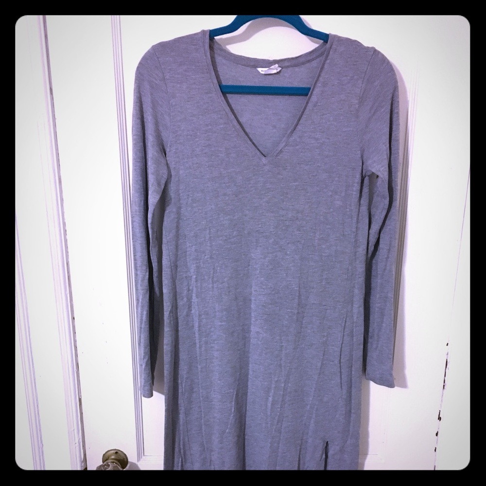 Heather Grey Midi dress