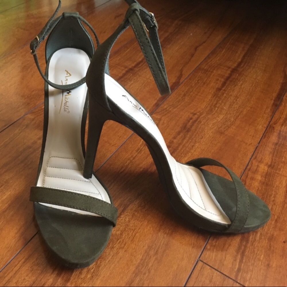 Ankle strap heels