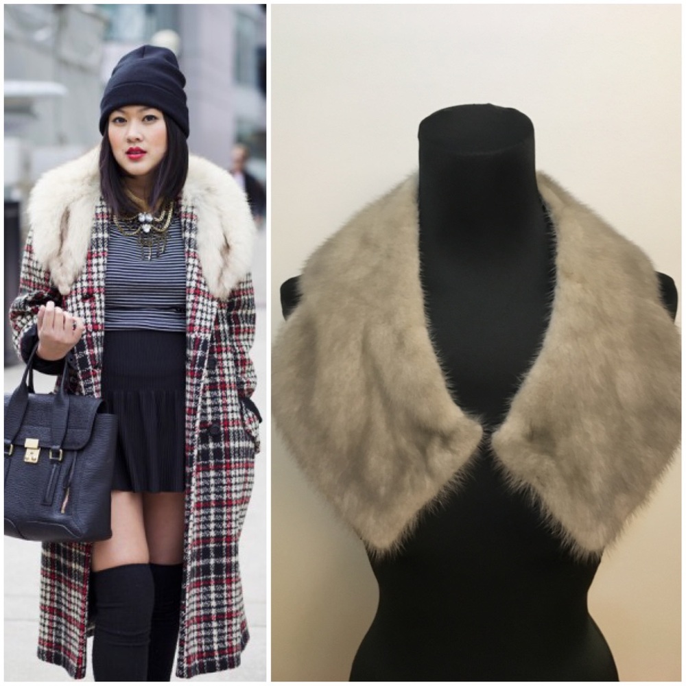 📈level up that coat or blazer w/ a fur collar
