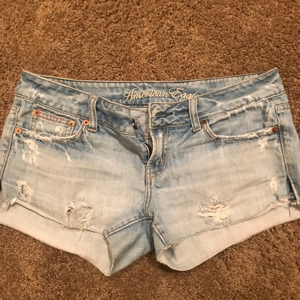 American eagle denim shorts