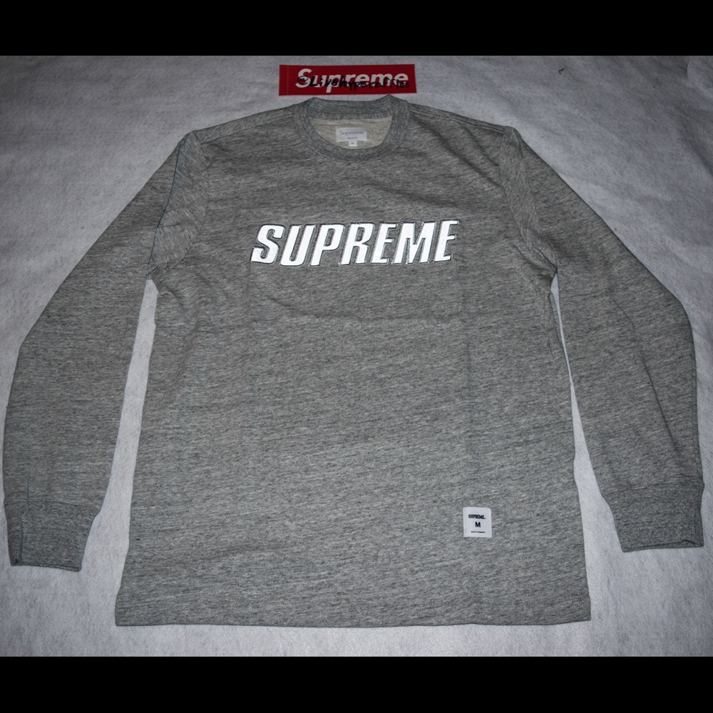Supreme metallic L/S top - medium
