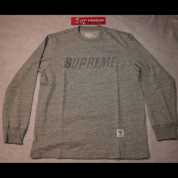 Supreme metallic L/S top - medium - Picture 2 of 3