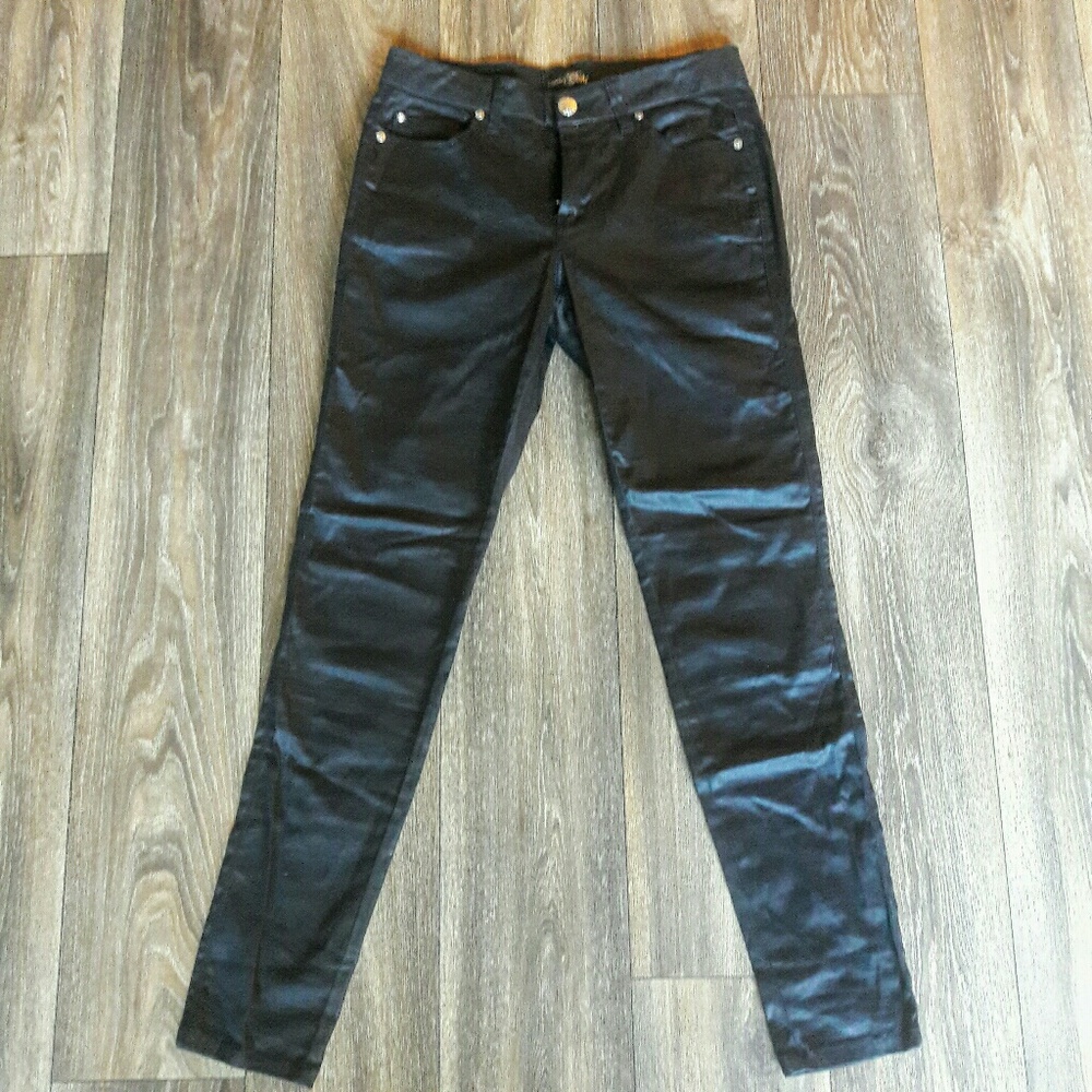 Black Shimmer Jeans