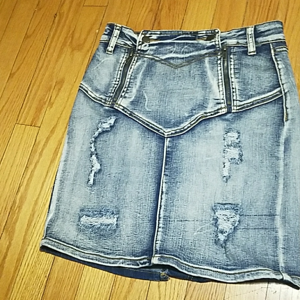 Jean skirt