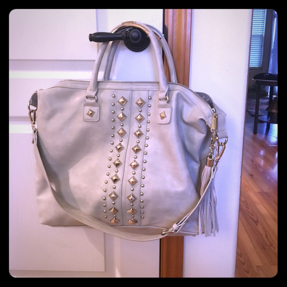 Steve Madden studded tote bag