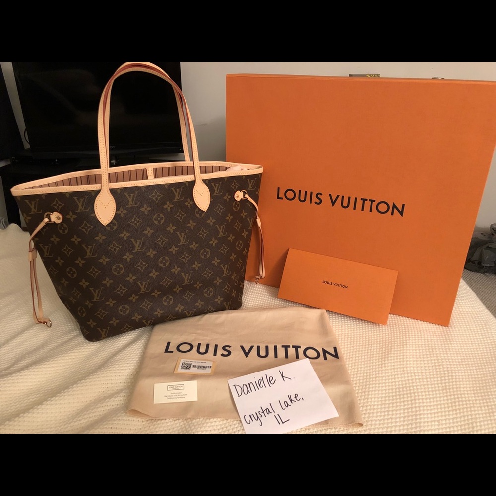 BRAND NEW 2017 Louis Vuitton Neverfull Mm Monogram