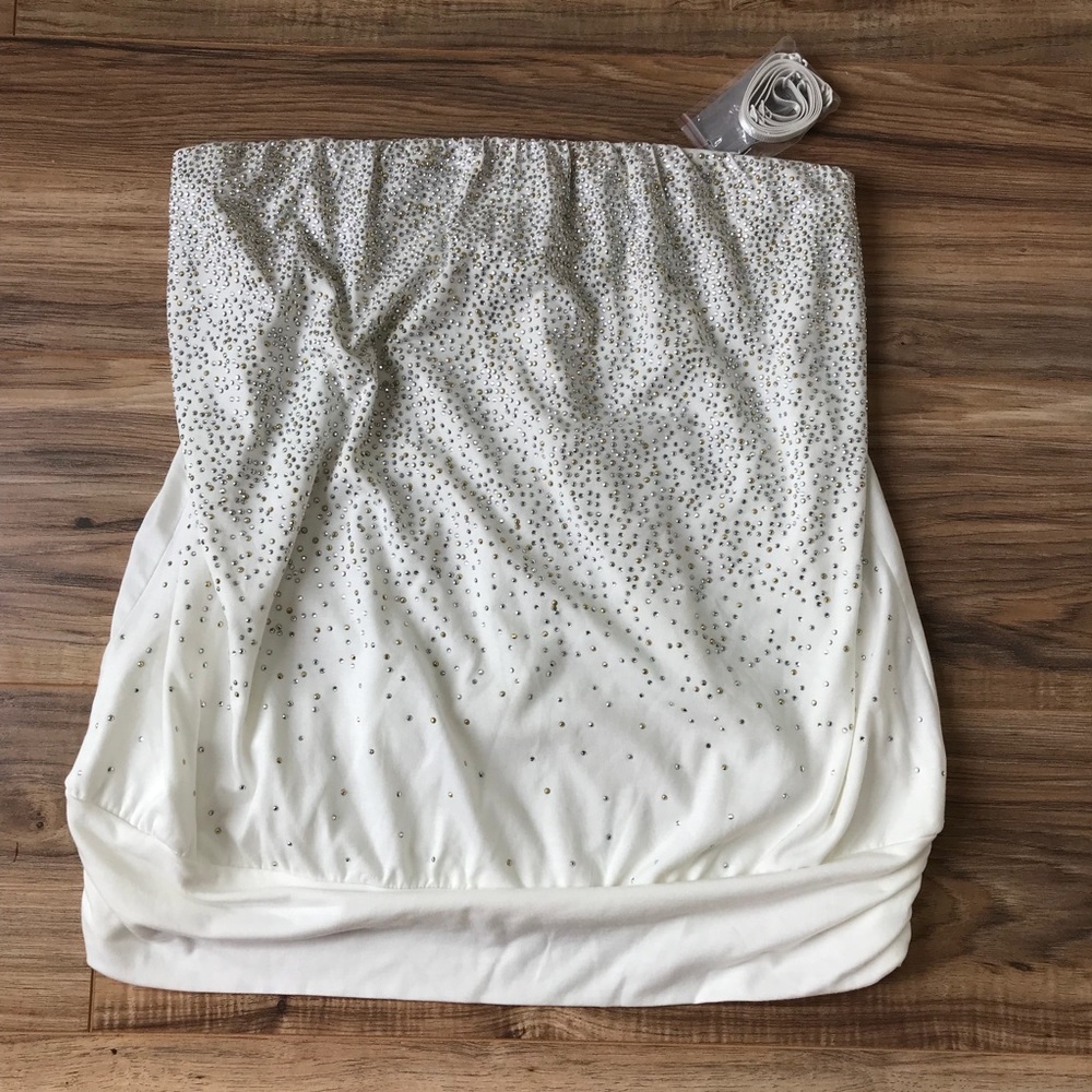 Lane Bryant Sparkle Tube Top with Straps 14/16 NWT