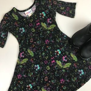 LuLaRoe Adeline dress floral pattern size 2