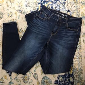 Old navy rockstar high rise dark denim