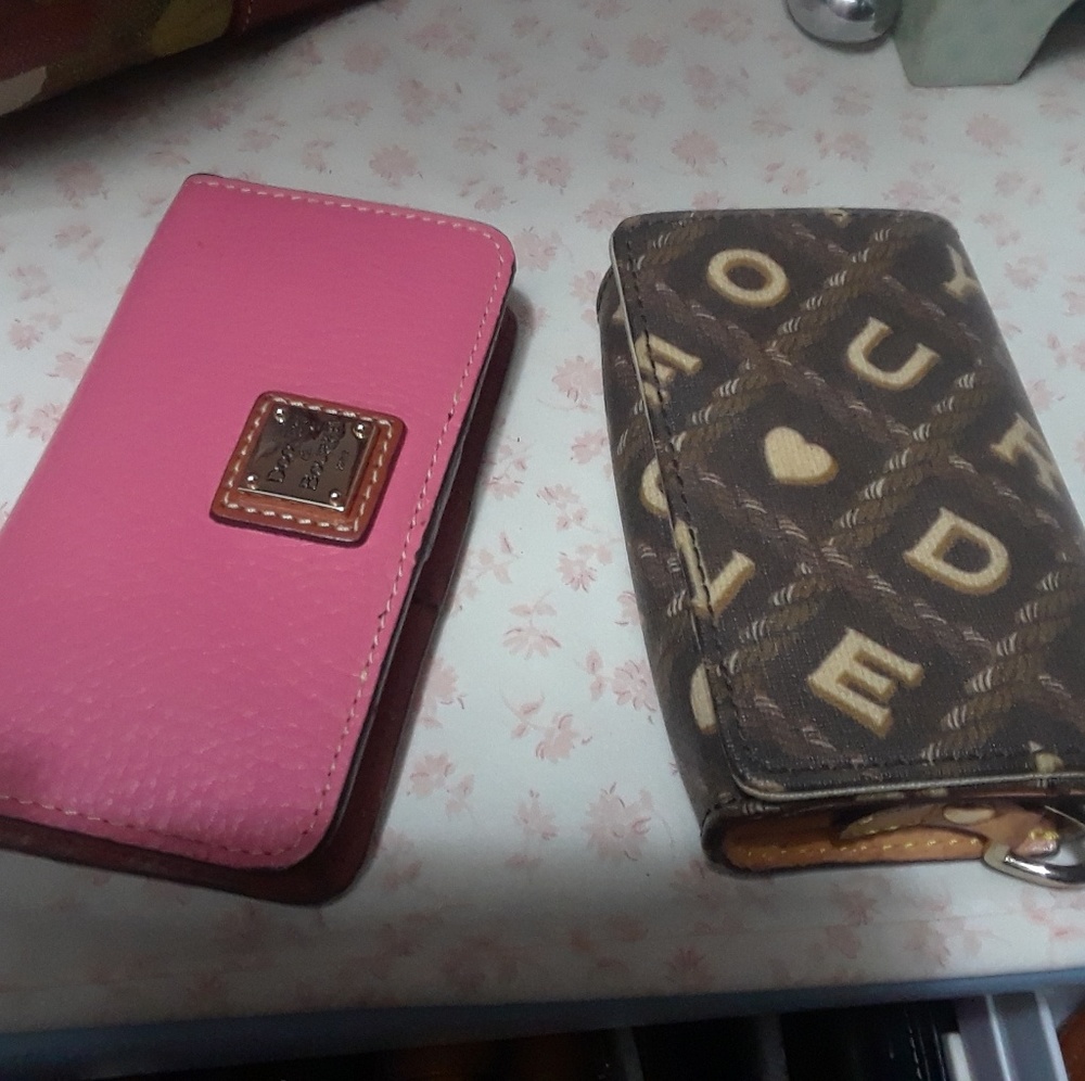 Two Dooney wallets