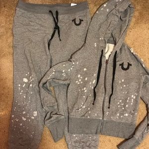 True Religion Sweat Suit