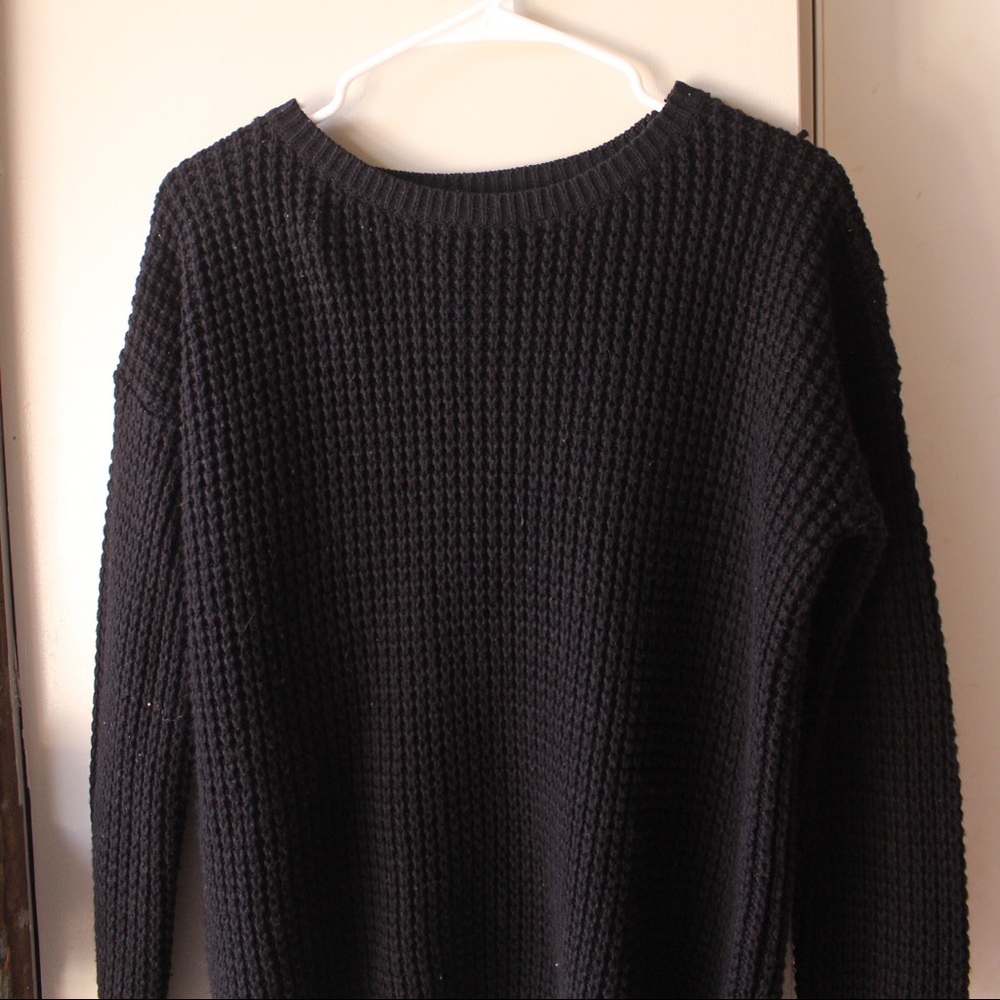 Forever 21 black box knit sweater