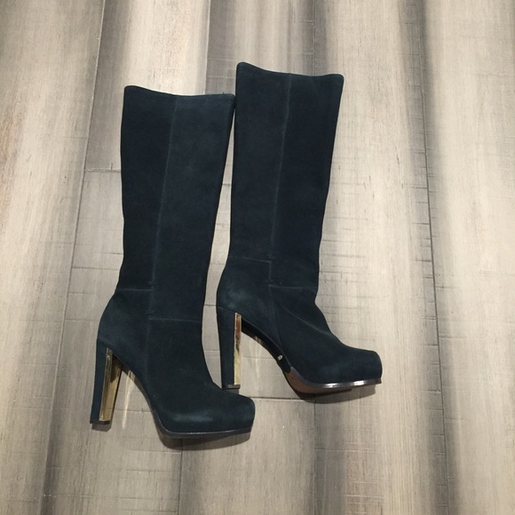 NWOB Rebecca Taylor Suede Boots - Picture 2 of 5