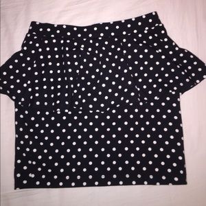 Polka dot skirt