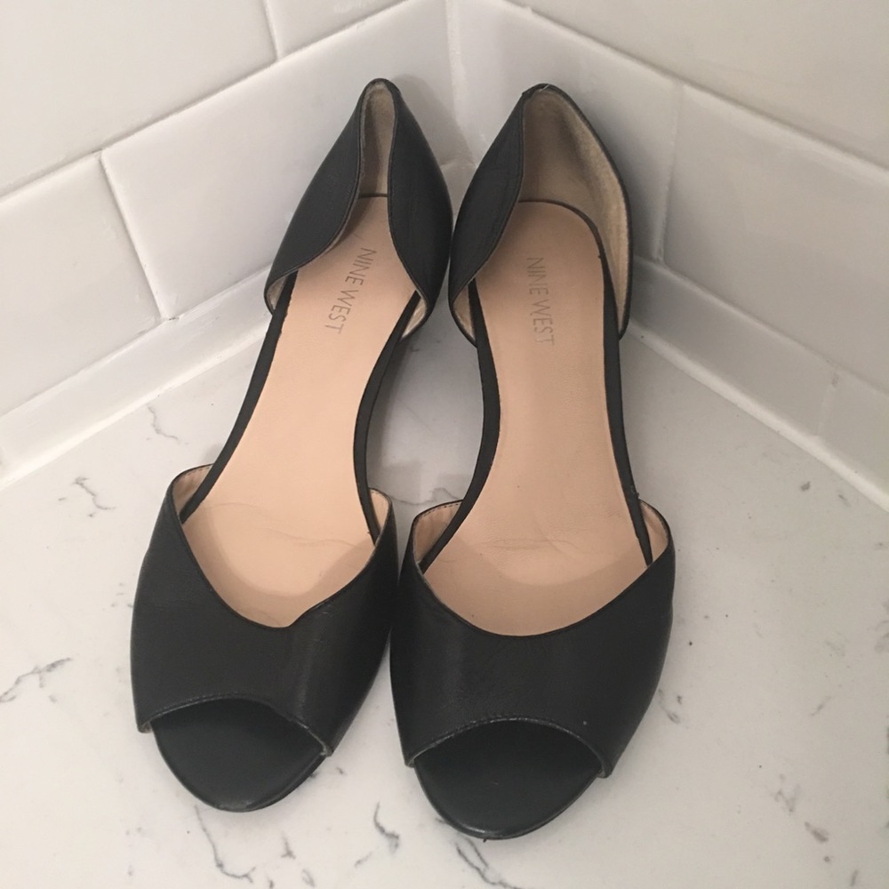Nine West slip on wedge sandal