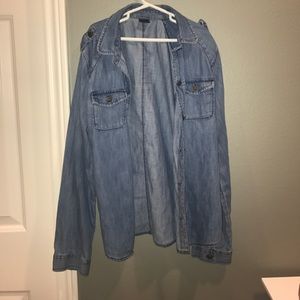 Gap Blue button down shirt