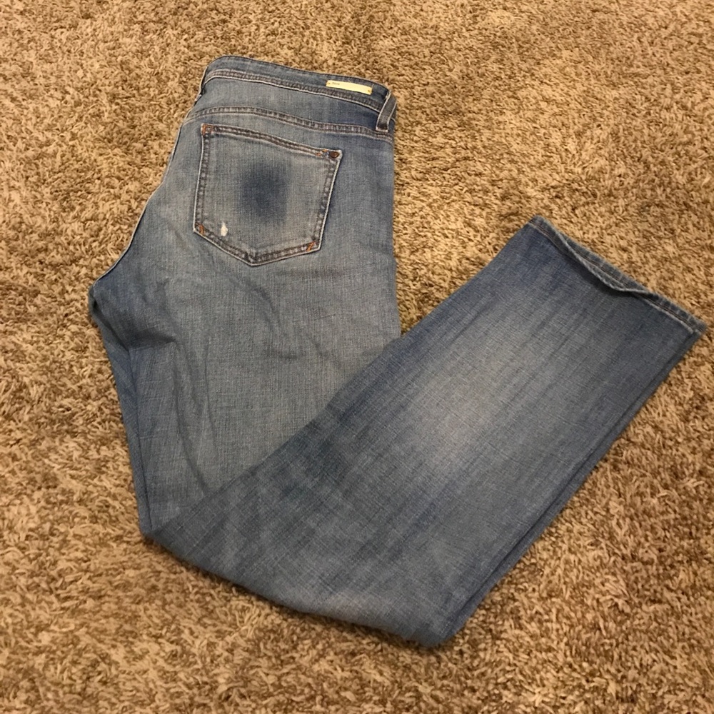 Pilcro and the letterpress Jeans