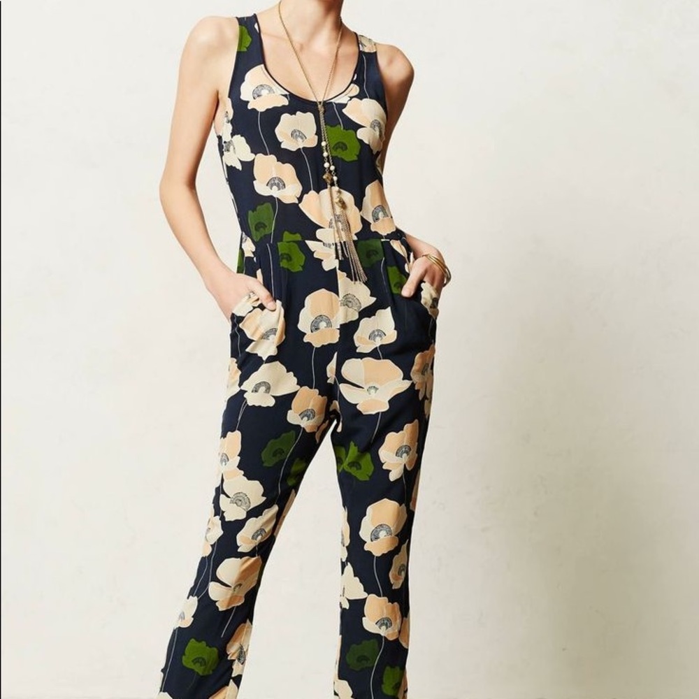 Harlyn floral silk romper