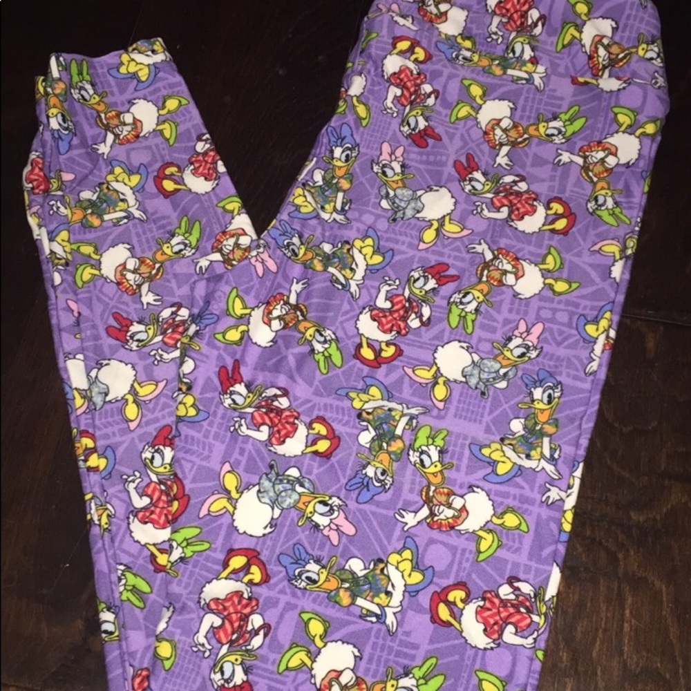 Lularoe Daisy OS Disney leggings unicorn